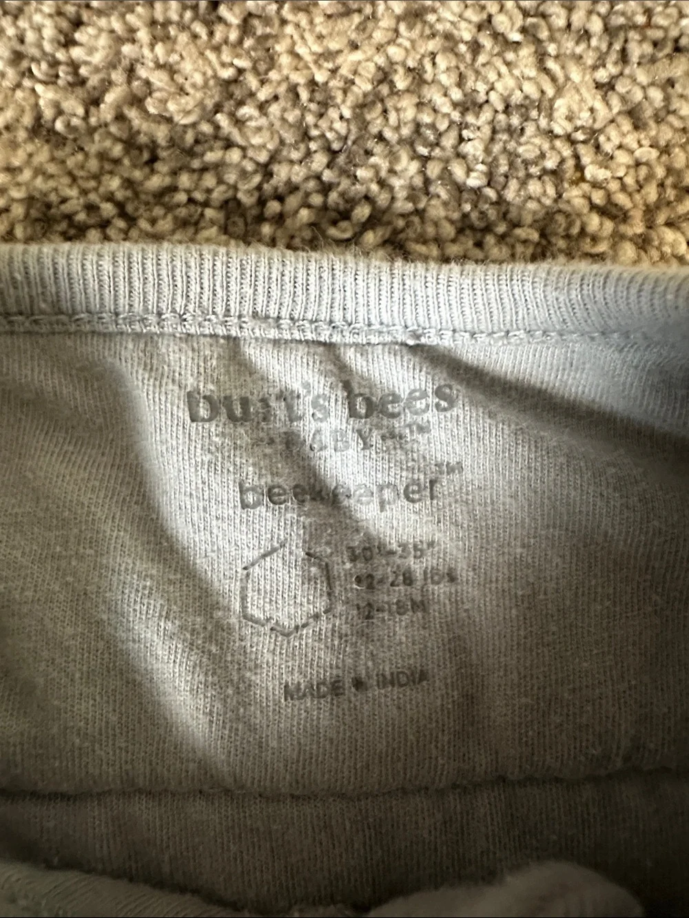 Burt’s Bees Baby wearable blanket (Sleepsack)